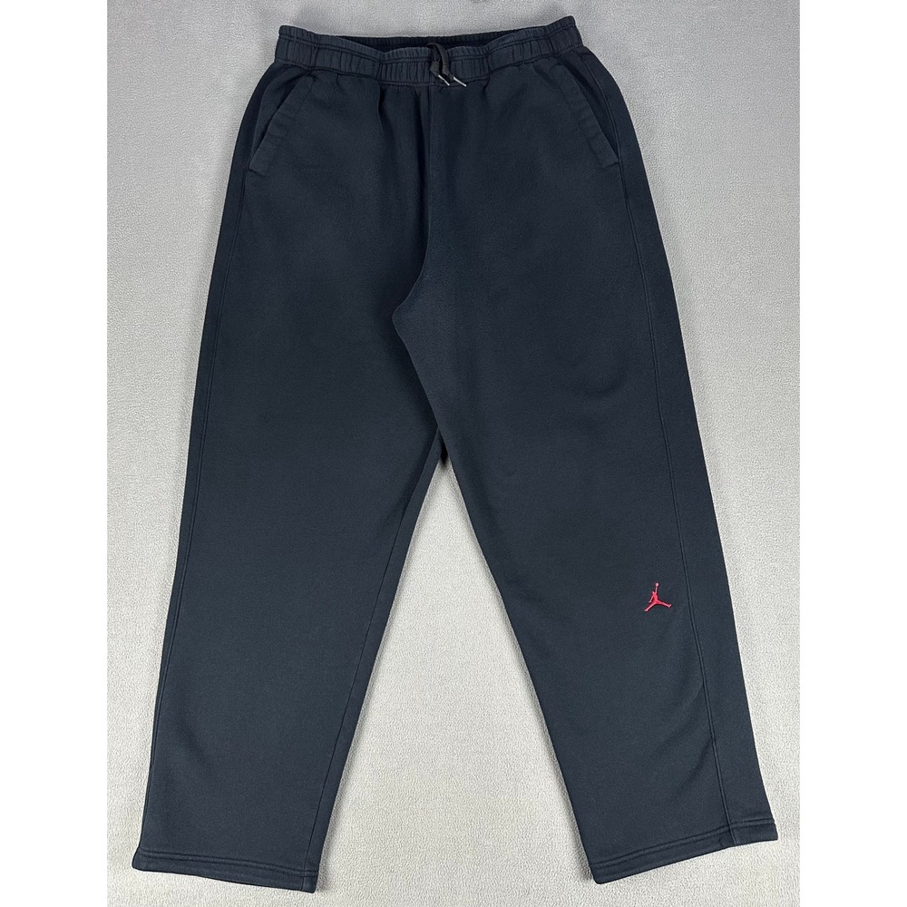 Air Jordan Sweatpants Mens 2XL Black Heavyweight Baggy Vintage Y2K Lounge